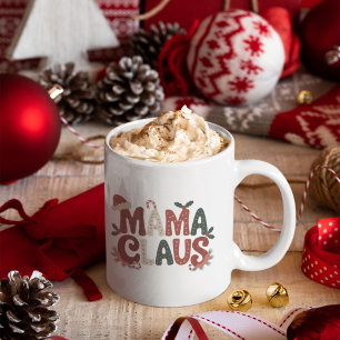 Weihnachten mit Mama Claus Kaffeetasse