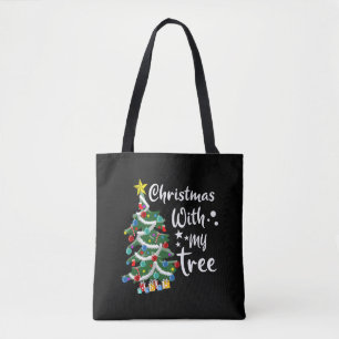 Weihnachten mit meinem Baum für Weihnachtsliebhabe