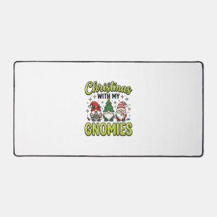 Weihnachten mit meinem Gnom-Design Schreibtischunterlage
