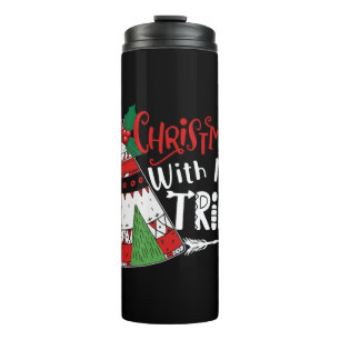 Weihnachten mit meinem Stamm Thermosbecher