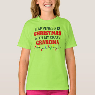 Weihnachten mit meinem verrückten Oma T-Shirt