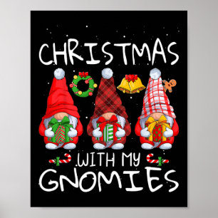 Weihnachten mit meinen Gnomen Weihnachten Gnomes L Poster