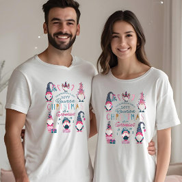 Weihnachten mit meinen Gnomen Weihnachten-Wiederse T-Shirt