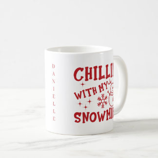 Weihnachten mit meinen Gnomies - Personalisiertes Kaffeetasse