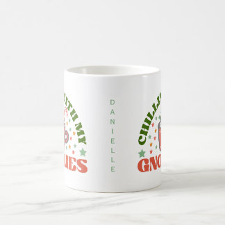 Weihnachten mit meinen Gnomies - Personalisiertes Kaffeetasse