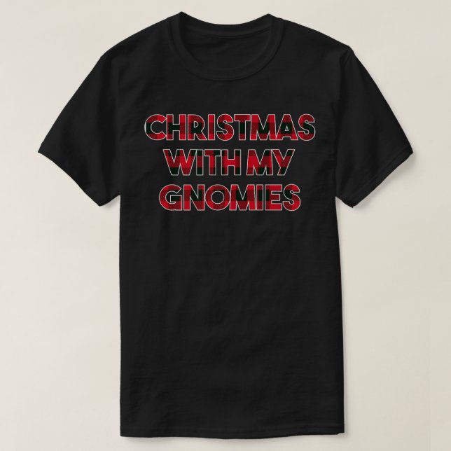 Weihnachten mit meinen Gnomies Weihnachten Weihnac T-Shirt (Design vorne)