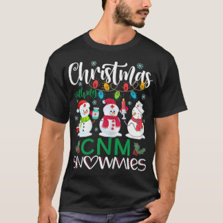 Weihnachten mit meiner CNM Snowmies Nurse Stetho T-Shirt
