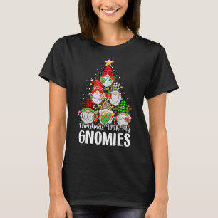 Weihnachten mit meiner Gnomie Familie Pajamas Gnom T-Shirt