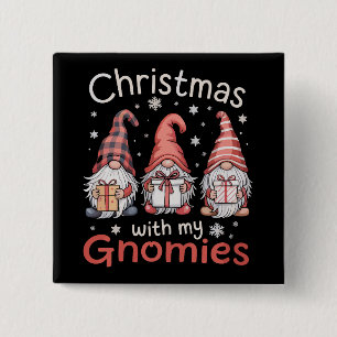 Weihnachten mit meiner Gnomies-Familie im Büffel-K Button