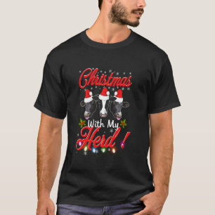 Weihnachten mit meiner Herde passend Lustiger Feie T-Shirt