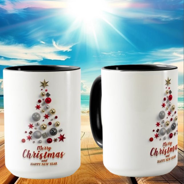 Weihnachten mit Neujahr Kaffeepause Tasse (Von Creator hochgeladen)