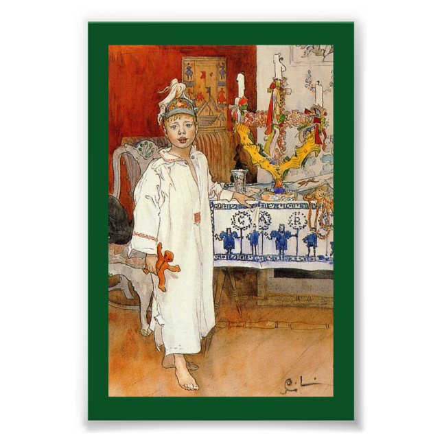 Weihnachten mit Ulf 1894 Fotodruck (Vorne)