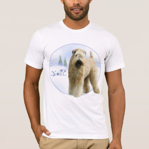 Weihnachten mit weichem Wheaten Terrier T-Shirt