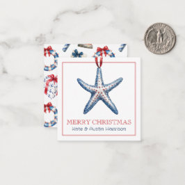 Weihnachten Mitteilungskarte