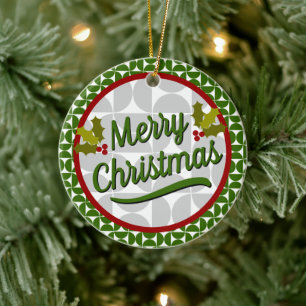 Weihnachten - Mittelalter Moderne Formen Keramik Ornament