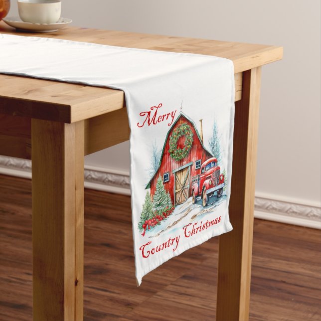 Weihnachten Mittelgroßer Tischläufer (Beispiel)