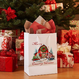 Weihnachten Mittlere Geschenktüte