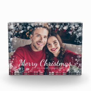 Weihnachten modern fotoblock
