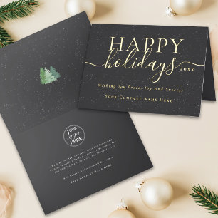 Weihnachten Moderne Elegante Schrift Geschäft Logo