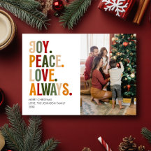 Weihnachten Moderne Typografie Hübsches Familienfo