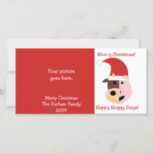 Weihnachten MOO-y und glückliche Hoggy Tage!