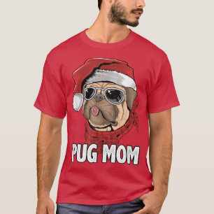Weihnachten Mops Mama Funny Santa Dog Liebhaber We T-Shirt