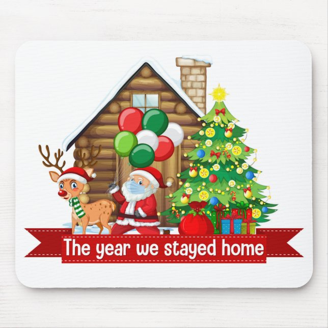 Weihnachten Mousepad (Vorne)