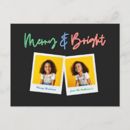 Weihnachten Multi-Foto hell modern bunt Nebel