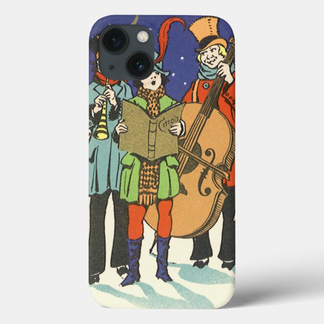 Weihnachten, Musiker spielen mit Musik Case-Mate iPhone Hülle (Rückseite)