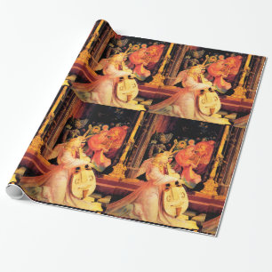 WEIHNACHTEN, MUSIZIERENDE ENGEL - MAGIE DER WEIHNA GESCHENKPAPIER