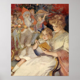 Weihnachten, Muttersprache Reading Bedtime Story Poster