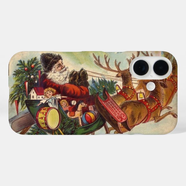 Weihnachten, Nacht vor Weihnachten Case-Mate iPhone Hülle (Rückseite (Horizontal))