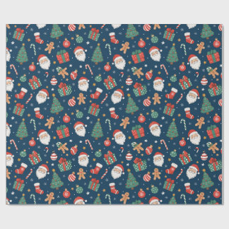 Weihnachten Nahtloses Muster Geschenkpapier