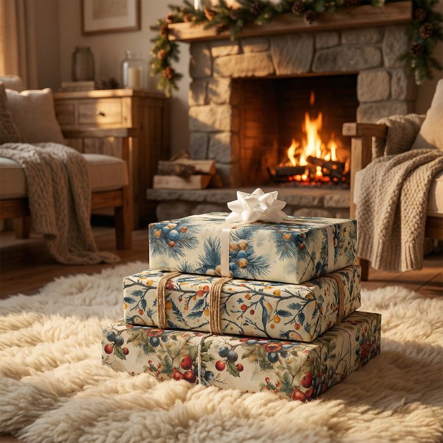 Weihnachten - Nahtloses Muster Geschenkpapier Set (Von Creator hochgeladen)