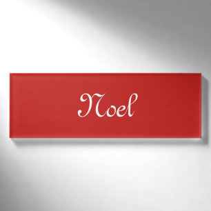 Weihnachten Namenschild