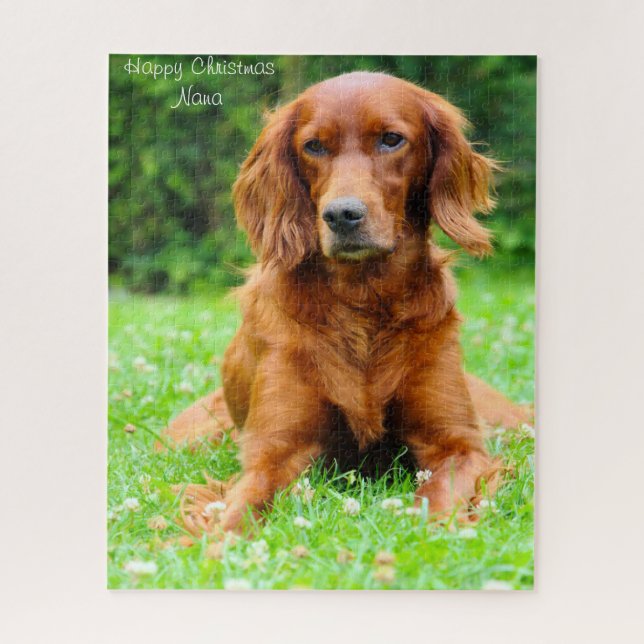 Weihnachten Nana. Puzzle (Vertikal)