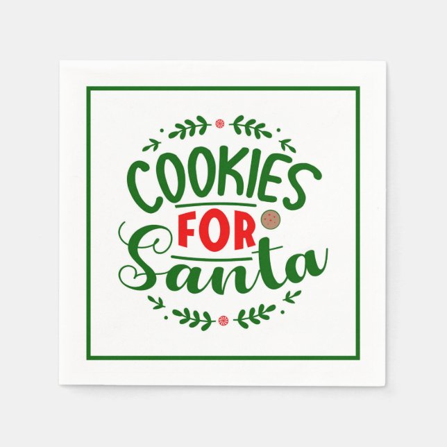 Weihnachten Napkins Serviette (Vorderseite)