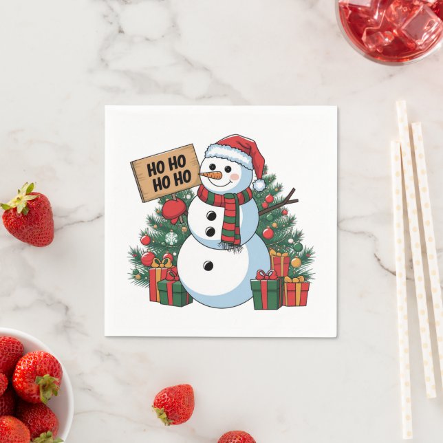 Weihnachten Napkins Serviette (Beispiel)