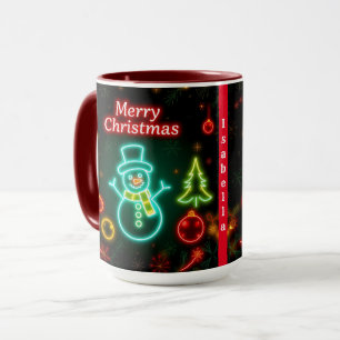 Weihnachten Neon Popular Holiday Collection Tasse