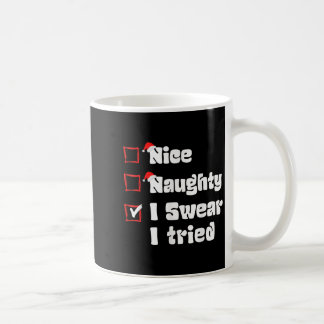 Weihnachten Nett Unartig Ich Schwöre Ich Habe Vers Kaffeetasse
