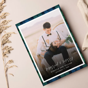 Weihnachten Neu verheiratetes Foto Clan Campbell T