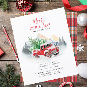 Weihnachten Neue Zuhause-Bewegung Ankündigung