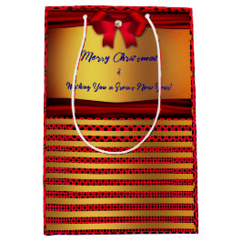 Weihnachten - Neues Jahr Mittlere Geschenktüte