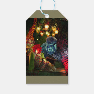 Weihnachten New York Window Display Geschenkanhänger