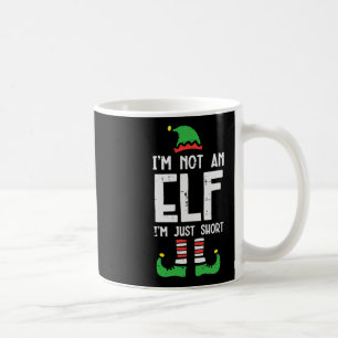 Weihnachten nicht Elf nur Kurze lustige Weihnachte Kaffeetasse