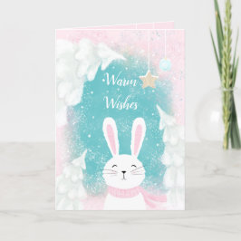 Weihnachten Niedlich Bunny Pink und Minze Weihnach