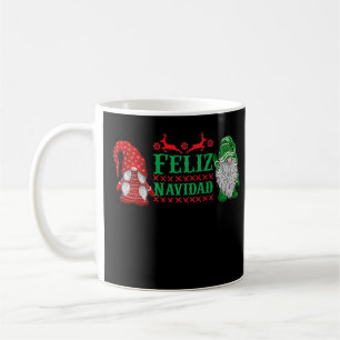 Weihnachten Niedlich Gnome Vintag Roter Lieferwage Kaffeetasse