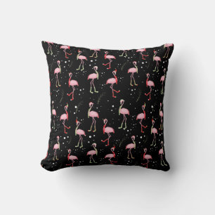 Weihnachten Niedlich Pink Flamingo Muster Kissen