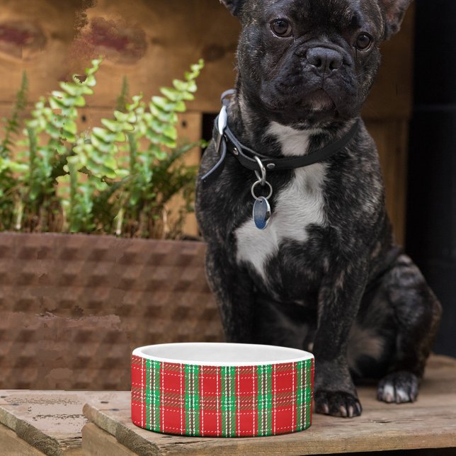 Weihnachten Niedlich Rustikaler Urlaub Roter Bauer Napf (Von Creator hochgeladen)