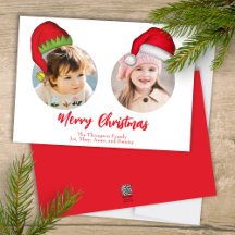 Weihnachten Niedlich Santa Elf Funny Whimsical 2 F